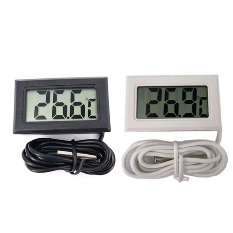 

Home Fridge Freezer Digital LCD Probe Thermometer Thermograph for Refrigerator -50~ 110 Degree LX8394