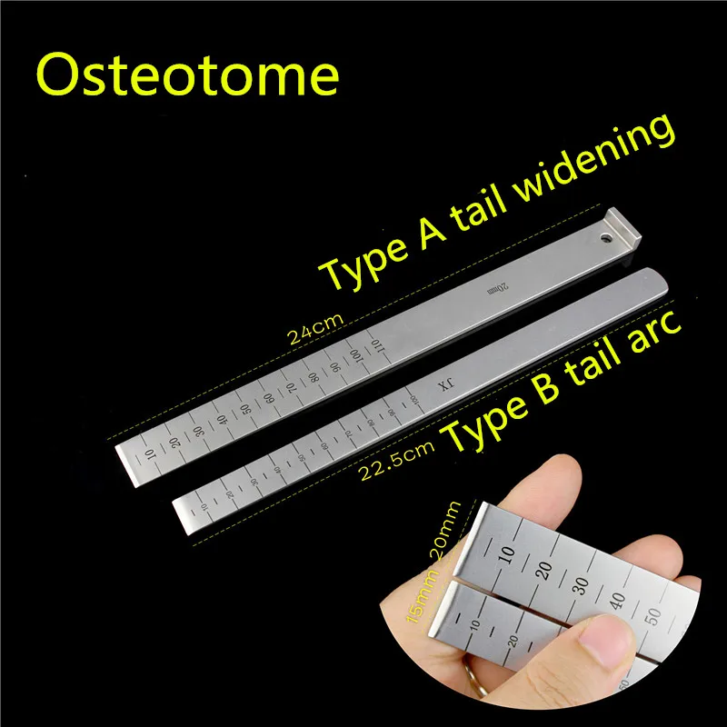 

Orthopedic instruments medical Ultrathin bone chisel HTO osteotome high tibial osteotomy thin osteotome joint ankle osteotome