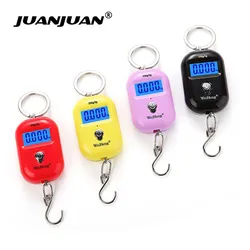 25kg/5g Mini Hanging Scale Portable Electronic Digital Backlight Luggage Scale Steelyard Hanging Weighting Hook Scales