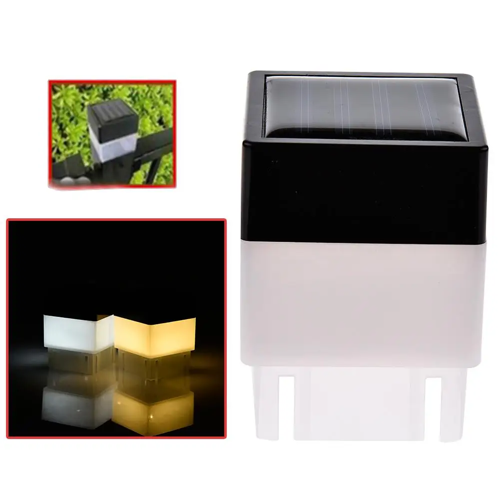 LED Solar Lamp 6V 2W Photosensitive Switch Solar Light For Porch Path Street Fence Garden Stairs Lawn Corridor Fence Garden Lawn