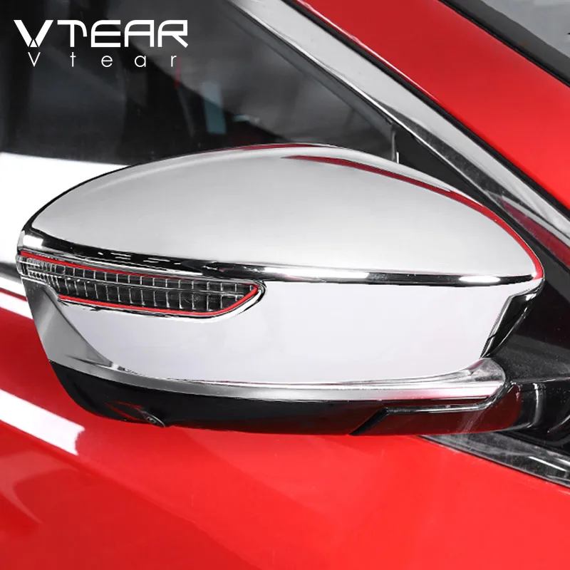 Vtear For Geely Coolray SX11 BelGee X50 Rear view Mirror styling exterior frame trim cover Car rearview accessories parts 2024