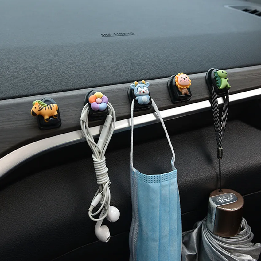 Car Clip Hooks Organizer Storage Hanger Accessories For SSANGYONG Actyon Chairman Istana Korando Kyron Musso Nomad Rexton Rodius