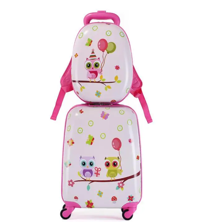 kids Travel Luggage set Spinner suitcase for kid trolley luggage Rolling Suitcase for girls Wheeled Suitcase trolley bag for boy