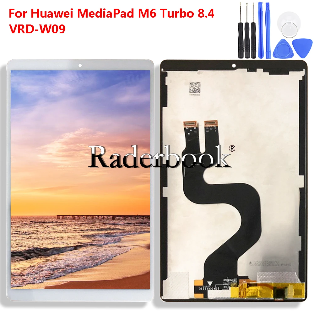 

8.4' Inch'' LCD Display + Touch Screen Digitizer Glass Assembly For Huawei VRD-W09 Tablet Pc Parts