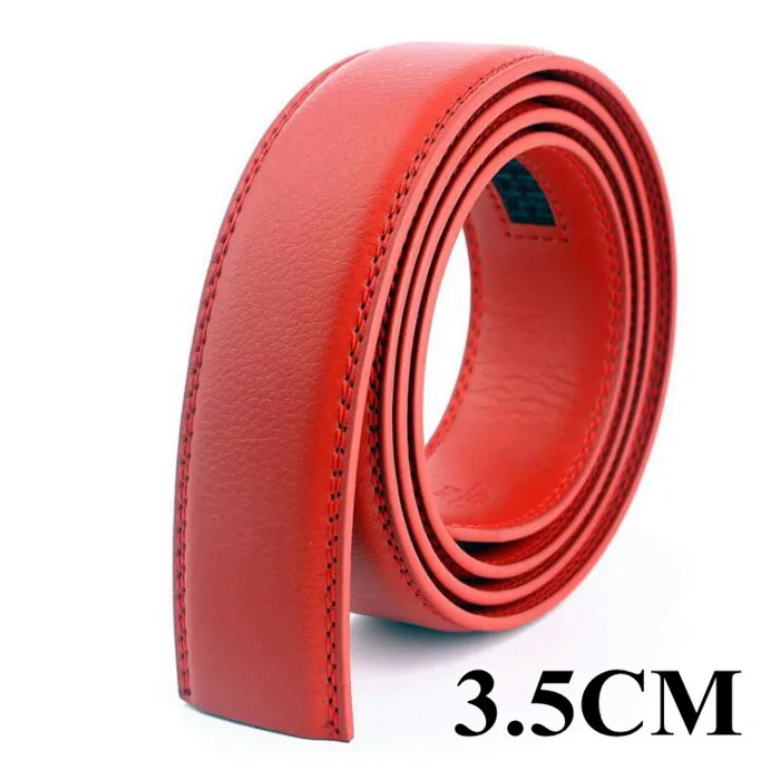 New Male Automatic Buckle Belts,No Buckle Belt Brand Men High Quality Male Genuine Strap Men's Belts Real Leather 3.5cm 3.1cm