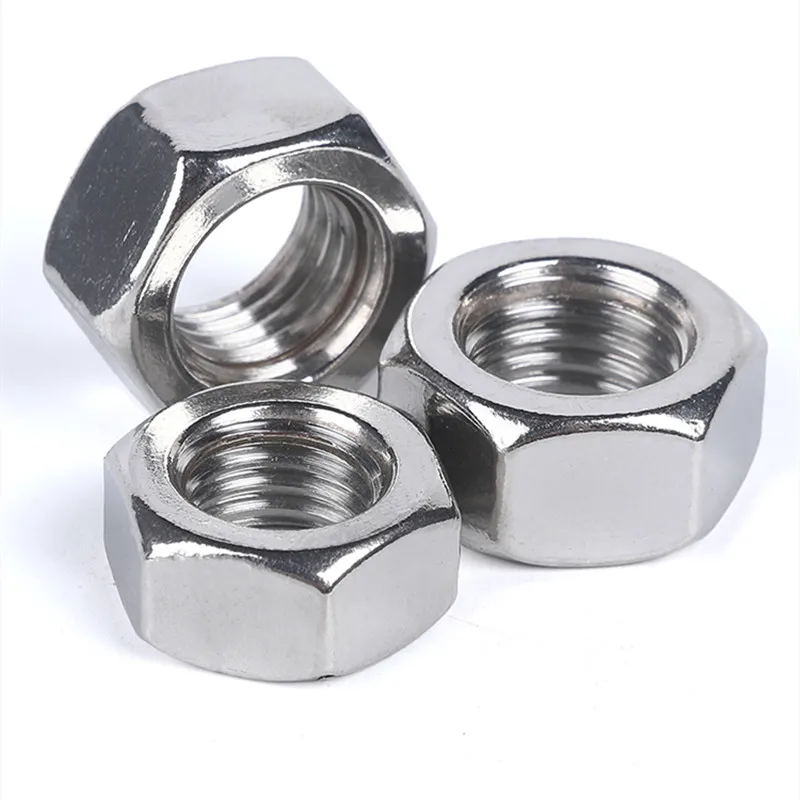 1/2/5/10/20/50PCS M1 M1.2 M1.4 M1.6 M2 M2.5 M3 M3.5 M4 M5 - M30 304 Stainless Steel Hex Nut 316 Nut Screw Hexagon Nut