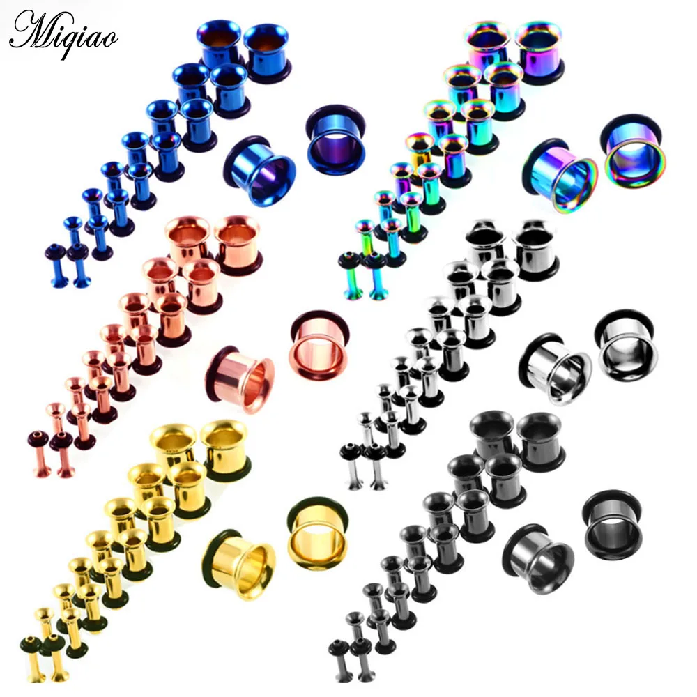 

Miqiao Hot sale piercing stainless steel ear pinna 18pcs/lot combo set in Europe and America Jewelry