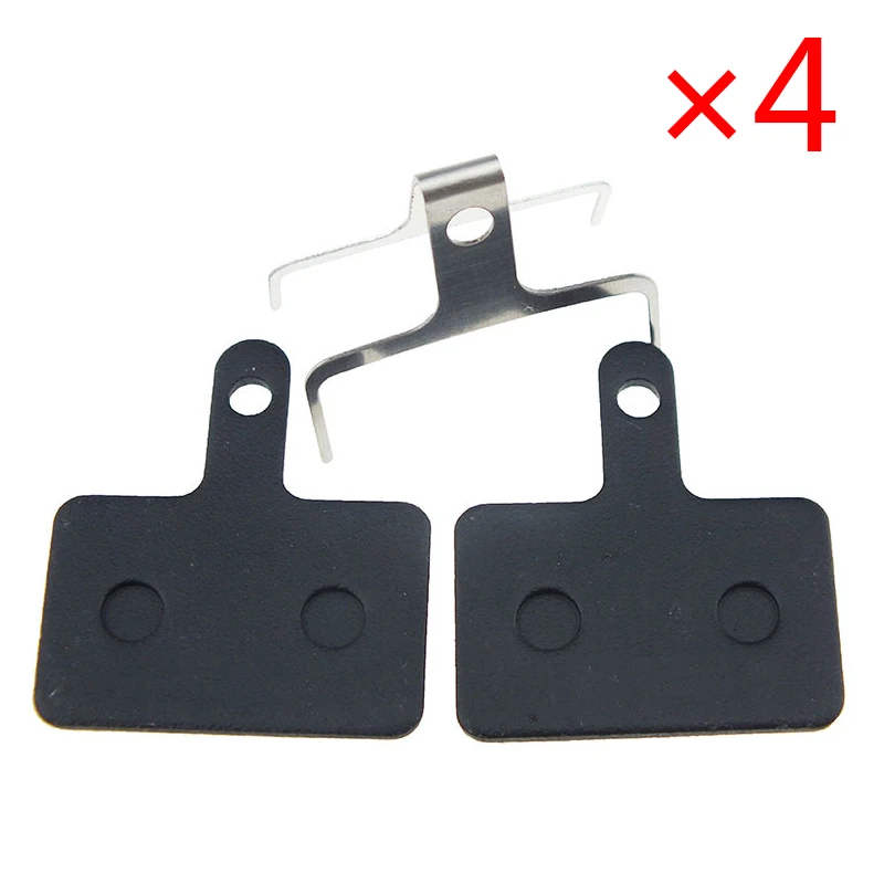 4 Pairs MTB Bicycle Resin Ceramics Disc Brake Pads For Shimano B01S M375 M395 M446 M416 Deore M515 Bike Brake Parts Accessories