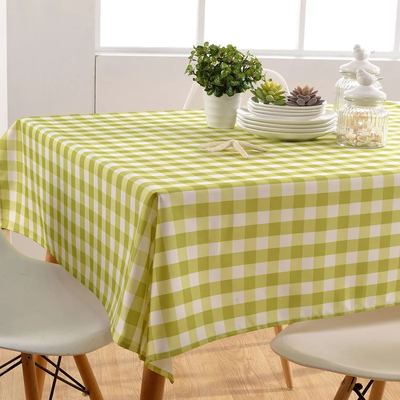 Nordic INS Small Square Tablecloth Waterproof and Oil-proof Polyester Tablecloth Tea Table Cloth Hotel Dinning Table Cover