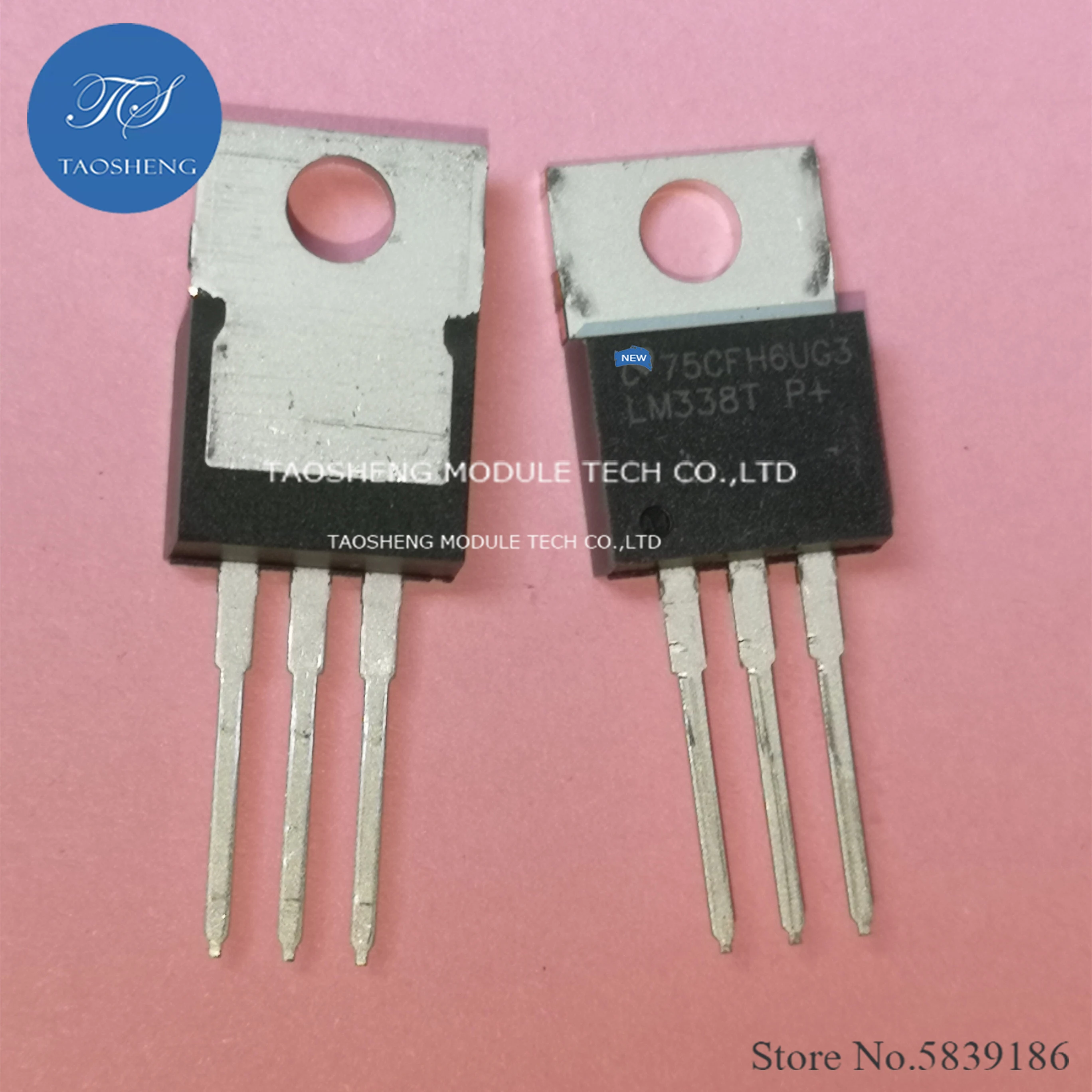 1PCS 100% Original LM338T LM338T TO-220 5-Amp Adjustable Regulators