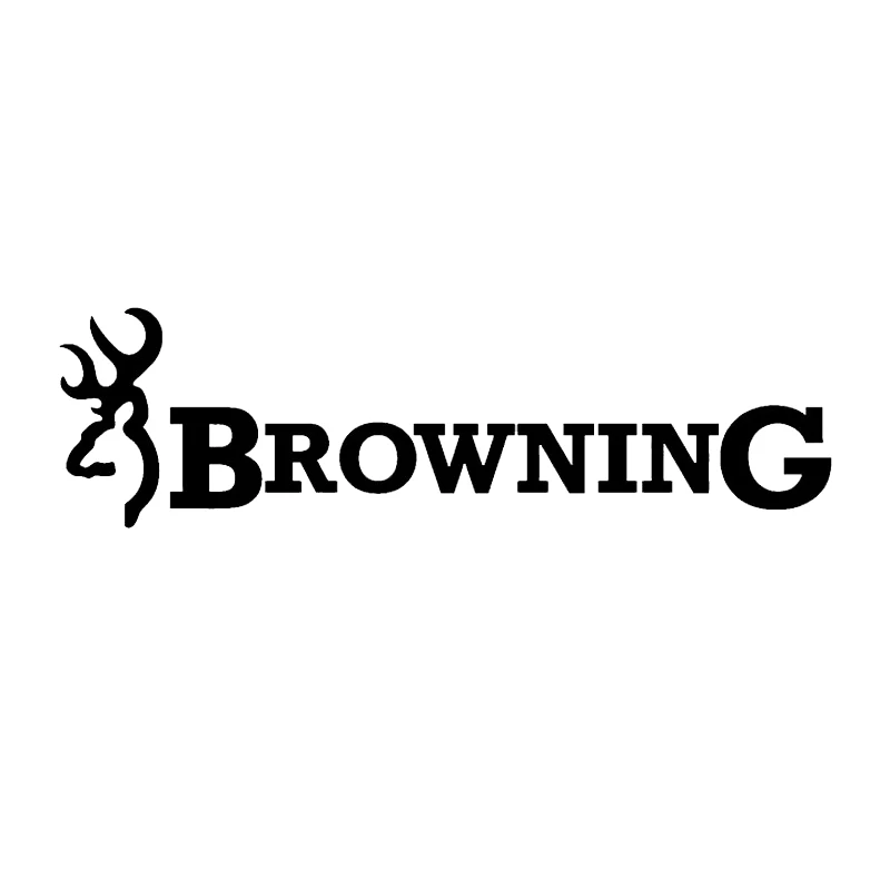 Browning Hunt Deer Buck Chasse Car Sticker Windshield Bumper Motorcycle Decal KK Vinyl Cover Scratches Waterproof PVC 15*4cm