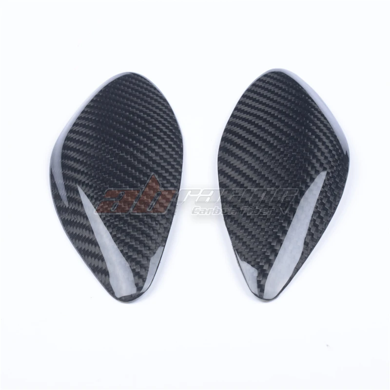 Tank Corner Side Guard Cover Crash Protector For Yamaha YZF R6 2008 - 2016 Full Carbon Fiber 100% Twill