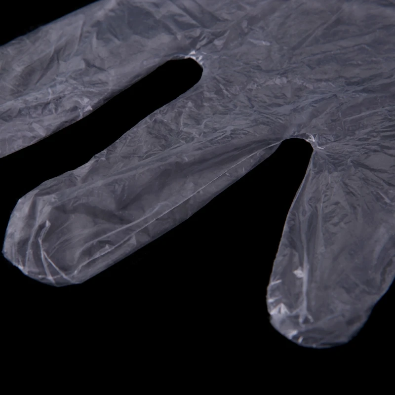 Guantes desechables transparentes para limpieza de cocina, herramientas de manipulación de alimentos, novedad, 100 Uds.