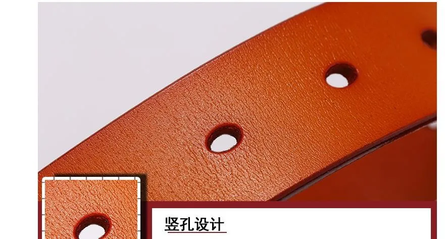 100 cm 105 cm 110 cm 115 cm Männer Frauen Echtes Leder Gürtel Reine Farbe Rot Gürtel Top Qualität Jeans Casual alle Spiel Dornschließe 2025 – Detail 5
