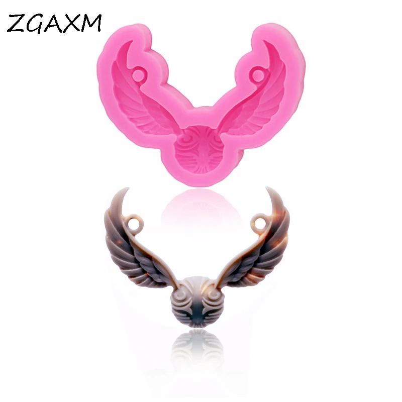 

ZG1062 New Wing epoxy resin silicone craft molds, DIY handmade mold pendant jewelry pendant small mould, kitchen baking tools