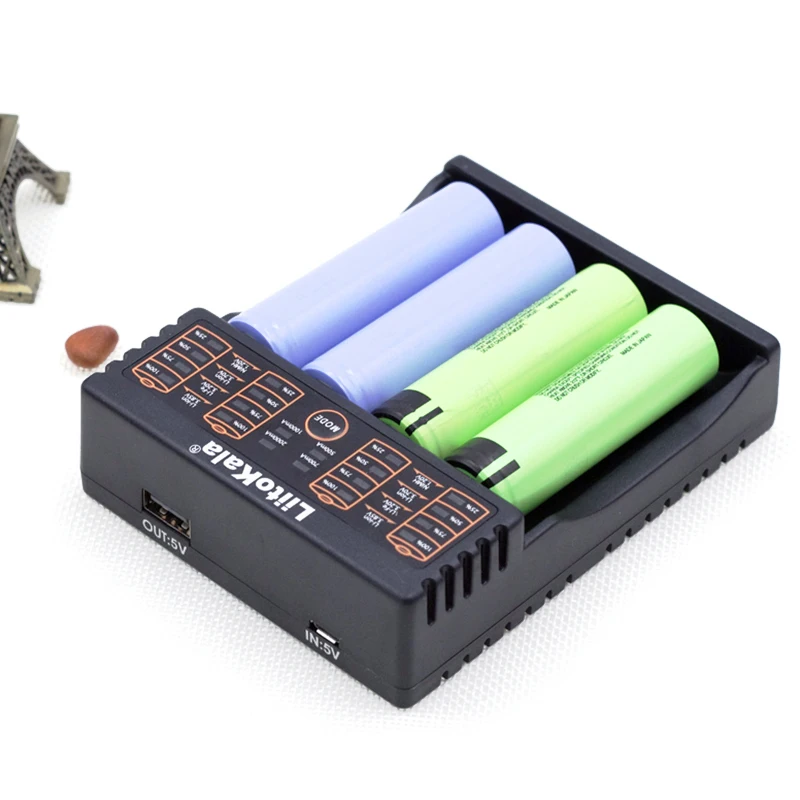 Liitokala Lii-402 18650แบตเตอรี่,ชาร์จ18650 1.2V 3.7V 3.2V AA / AAA 26650 10440 16340แบตเตอรี่ลิเธียม NiMH Charger