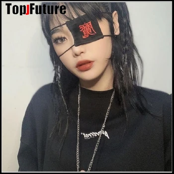 Costume Cosplay Anime pour femme, masque pour les yeux uniqu...