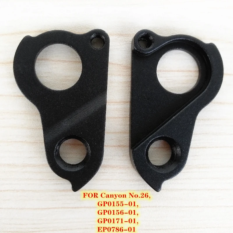 

2pc CNC Bicycle MECH Dropout For CANYON No.26 GP0155-01 EP078601 Sender CF Torque Spectral Strive Neuron Grand derailleur hanger