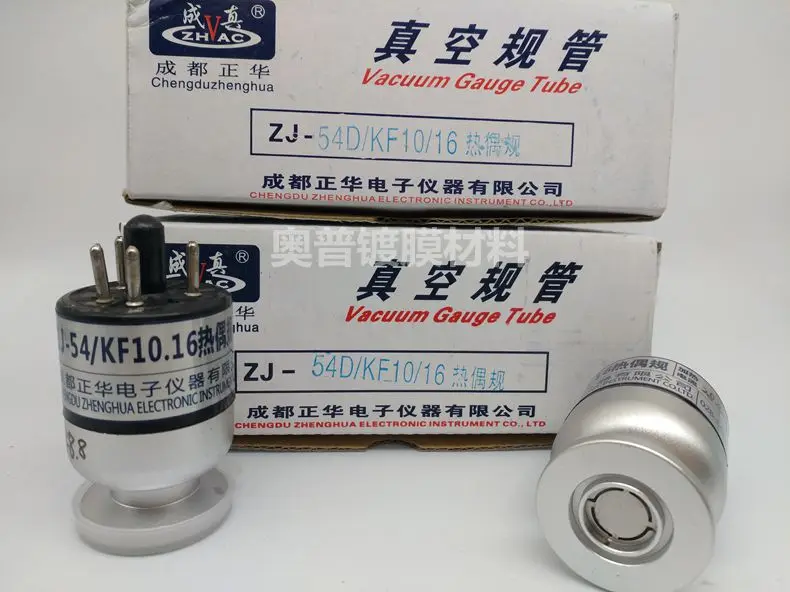 Tubo del calibre ZJ-54D/15,5/KF10/16, termopar, Sensor de vacío