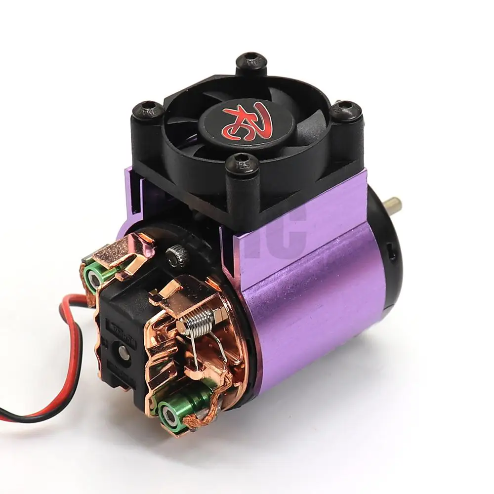 Dissipateur de chaleur pour moteur, ventilateur de refroidissement à induction thermique pour moteur 1:10 HSP TRX-4, TRX-6 SCX10 RC, radiateur pour