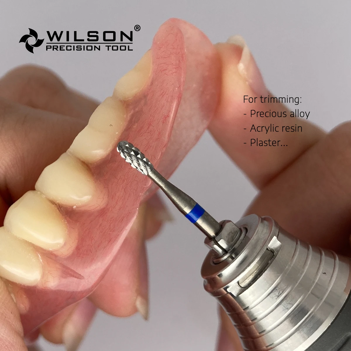 WilsonDental Burs 5000335 Tungsten Carbide Dental Tools for Trimming Plaster/Acrylic/Metal