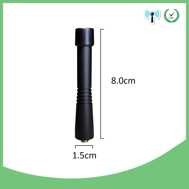 EOTH Walkie Talkie Antenna UHF 430MHz SMA Female Tactical for Baofeng 5R VHFR for Motorola One Car E398 G6 Razr V3I E5 P30