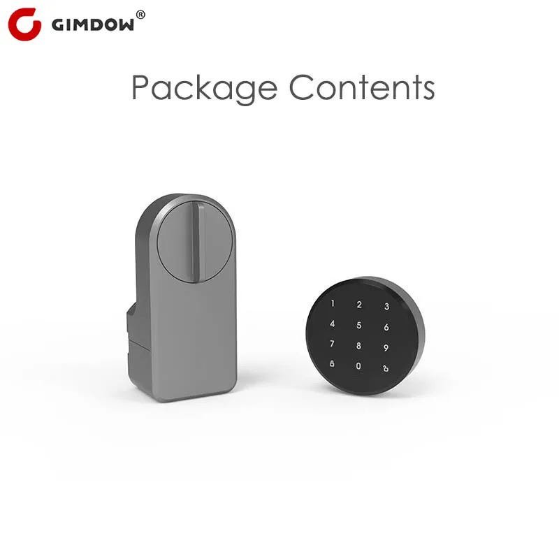 Password With GIMDOW Smart LOCK A1 pro Electric Hotel Bluetooth-compatible Locker for Tuya smart app