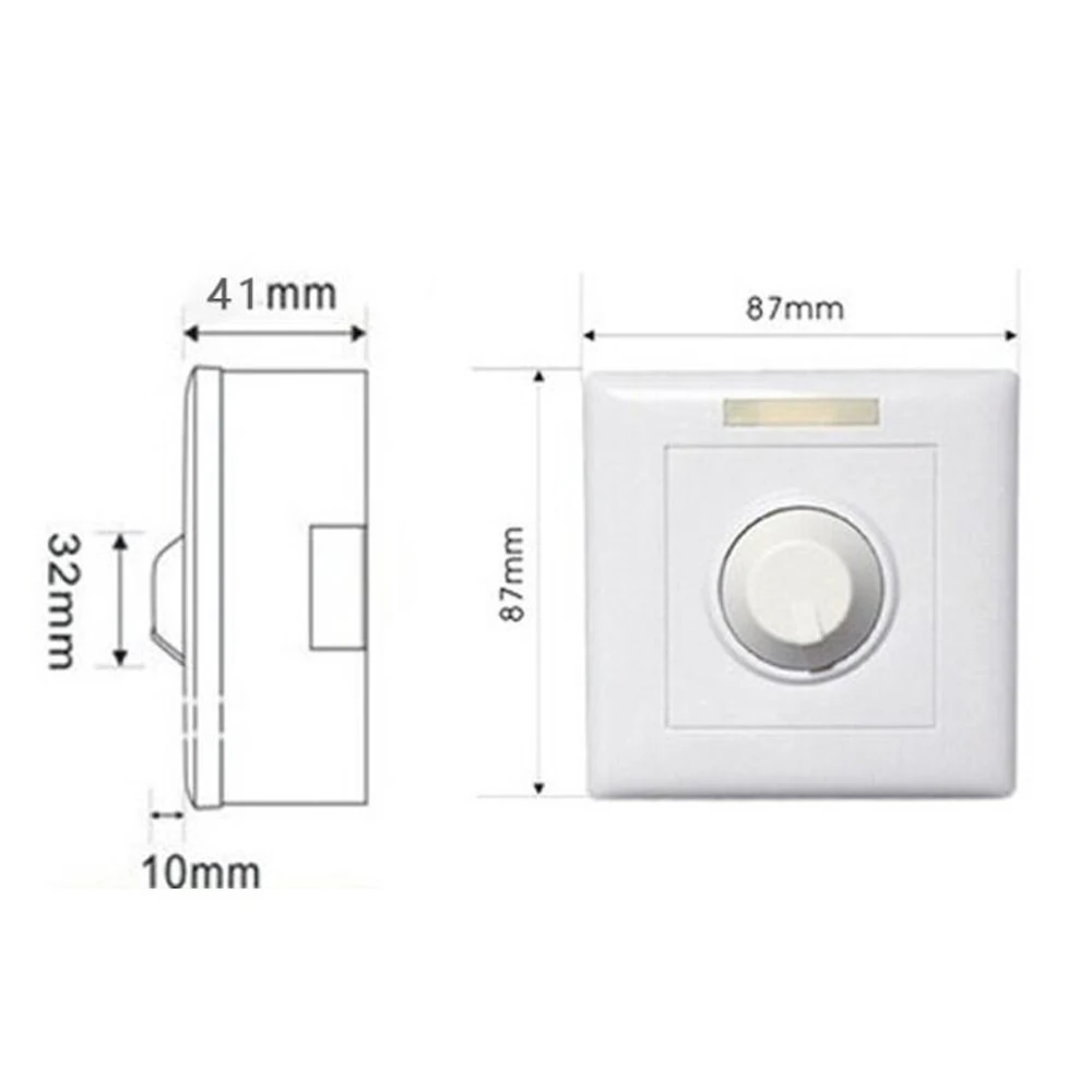 DC 12V 24V 16A IR LED Dimmer Switch Brightness Controller for single colort+IR Remote Controller