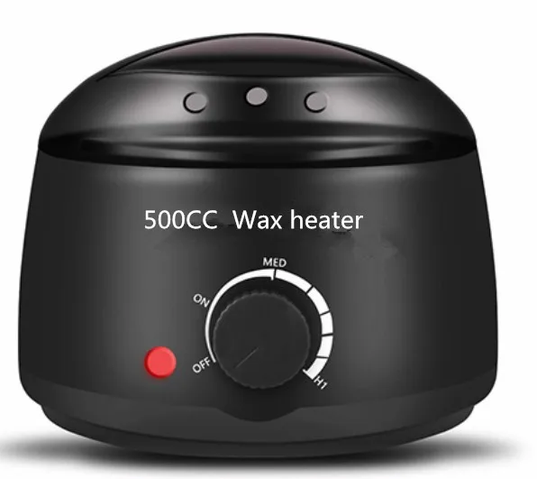 Electric 500/200cc   wax warmer  Hair Removal Wax- Heater Wax Beans 10pcs Wood Stickers Sets Waxing Kit cera depilator