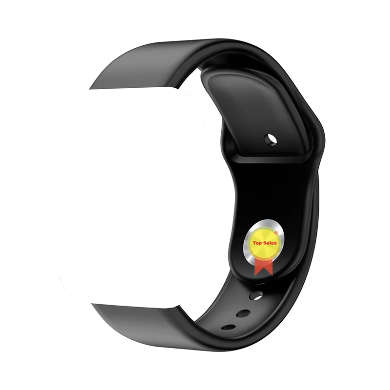 Y68 d20スマートウォッチ用のオリジナルシリコンストラップ,交換用ストラップ,y68スマートウォッチ用のスクリーン保護フィルム