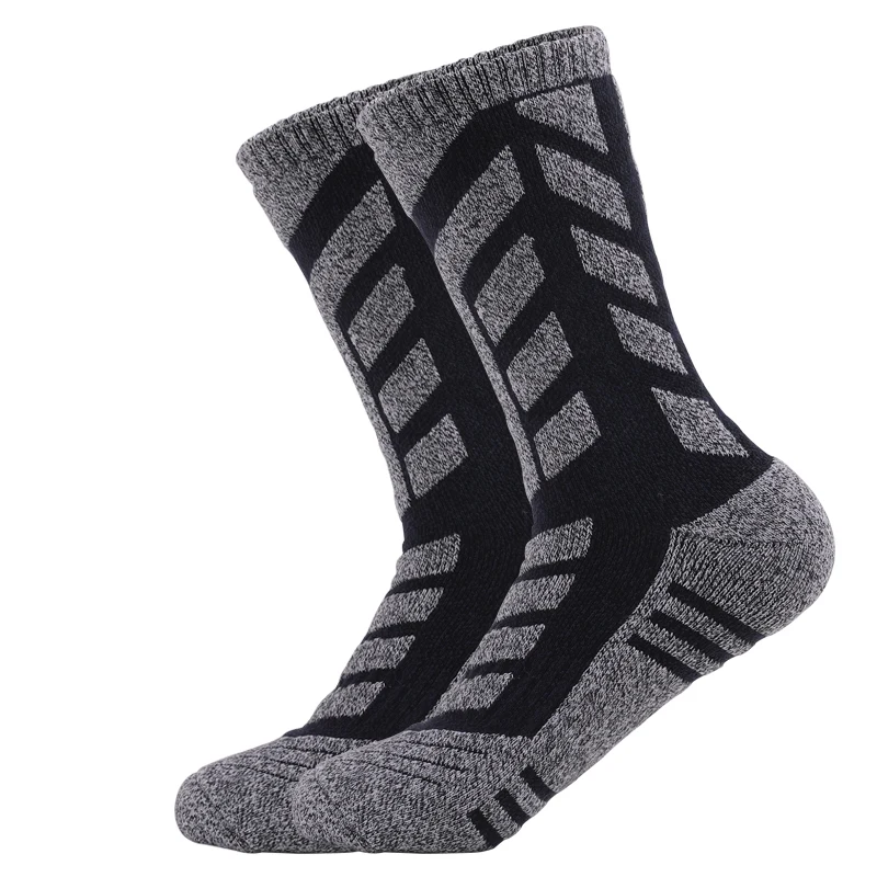 Winter Outdoor Hiking Socks for Men Women Thickened Thermal Sports Socks Moisture Absorption Climbing Skiing Anti-Slip