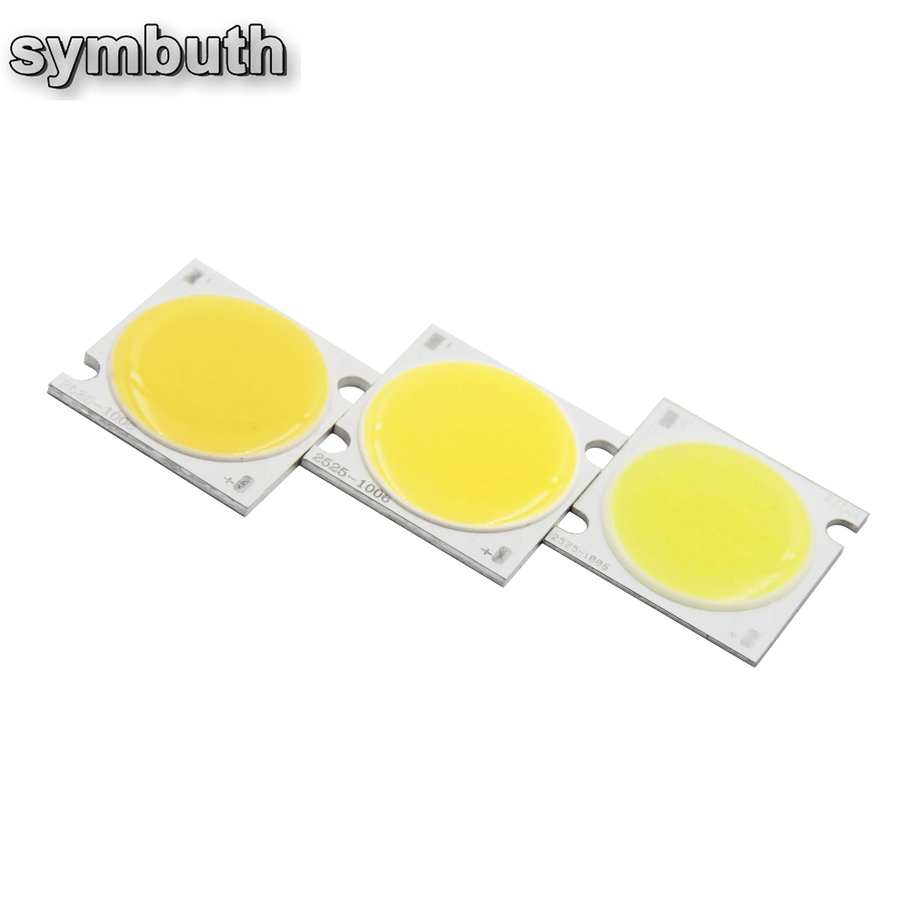 SYMBUTH LED COB 25*25mm 20W 30W High Bright Module Led Lighting Fixtures & Components COB Source for Downlight