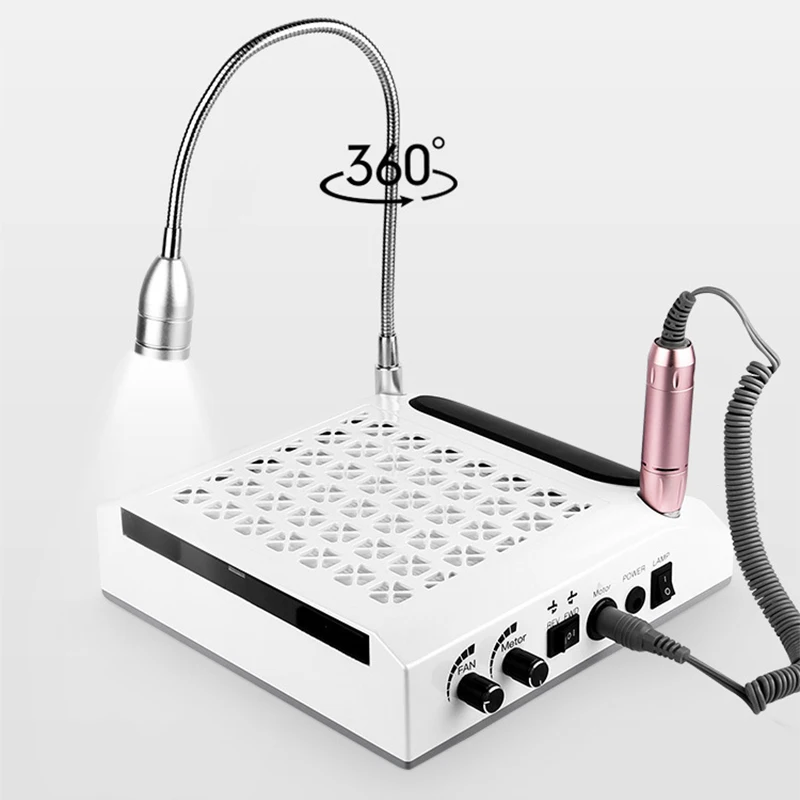 أربعة في واحد طلاء أظافر مكنسة كهربائية مع الإضاءة 80 واط النمط الياباني طلاء أظافر مكنسة كهربائية مجموعة متكاملة