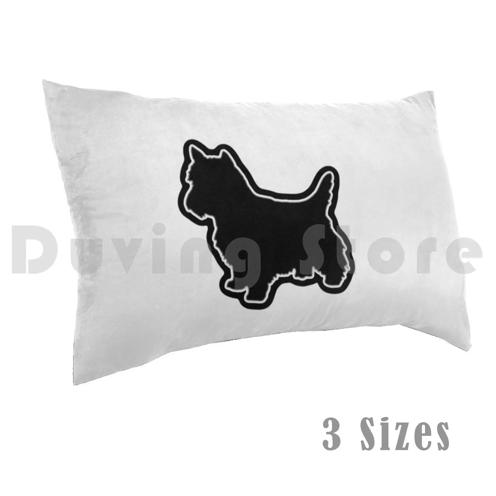 

West Highland Scottish Terrier-Best Dogs In The World #2 Pillow Case 20*30 Inch Seaside Walk