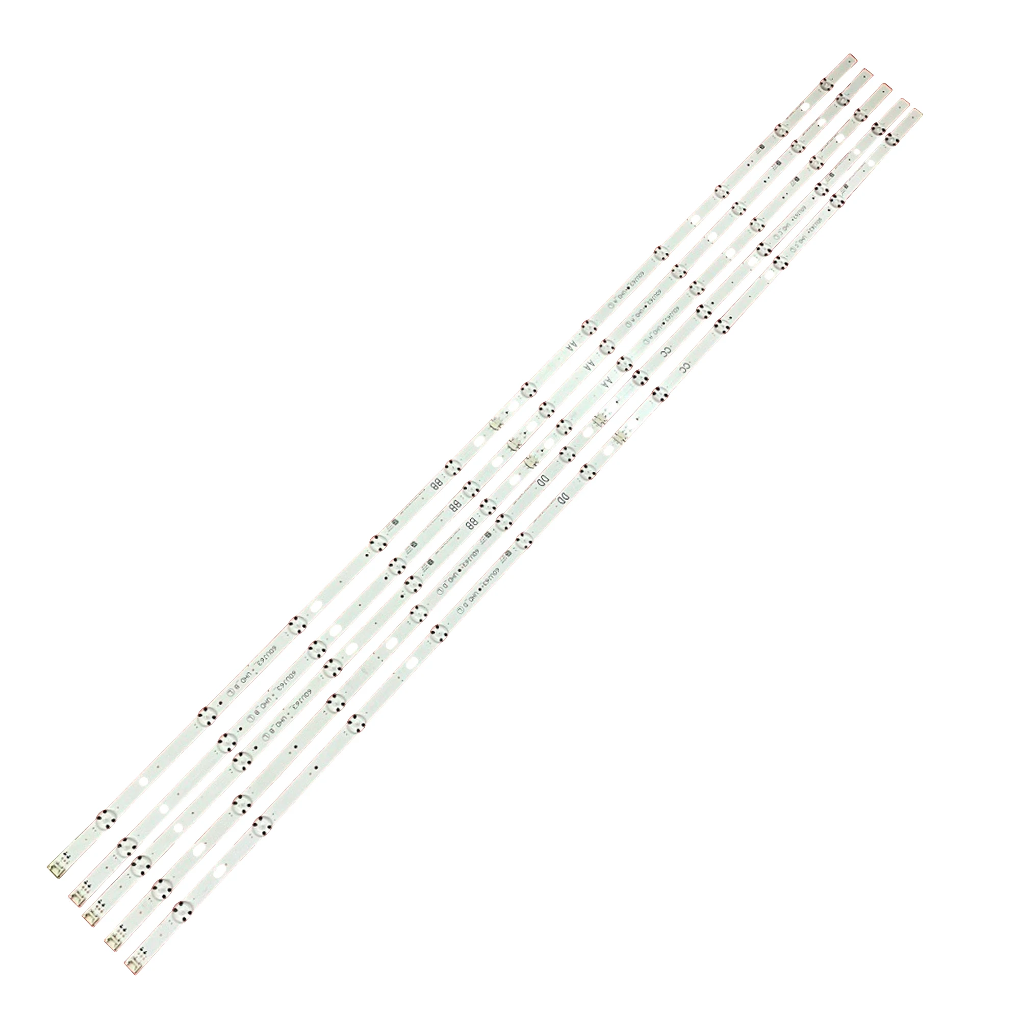 100% New 10pcs/Kit LED strips 60UJ6309 UA 60UJ630V ZA 60UJ6300 60UJ634V 60UJ6050 AGF78818201 EAV63673006  Innotek 17Y 60inch