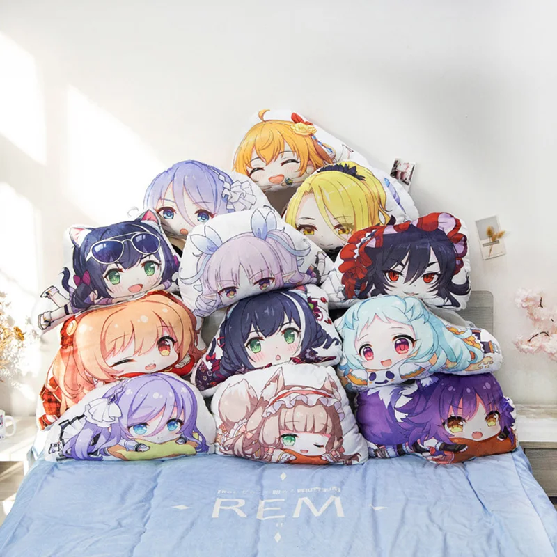 Anime 50x40cm Doll Re:Life In A Different World From Zero Dakimakura Cartoon Cosplay Rem Pillow Double Side Print Pillow Toy