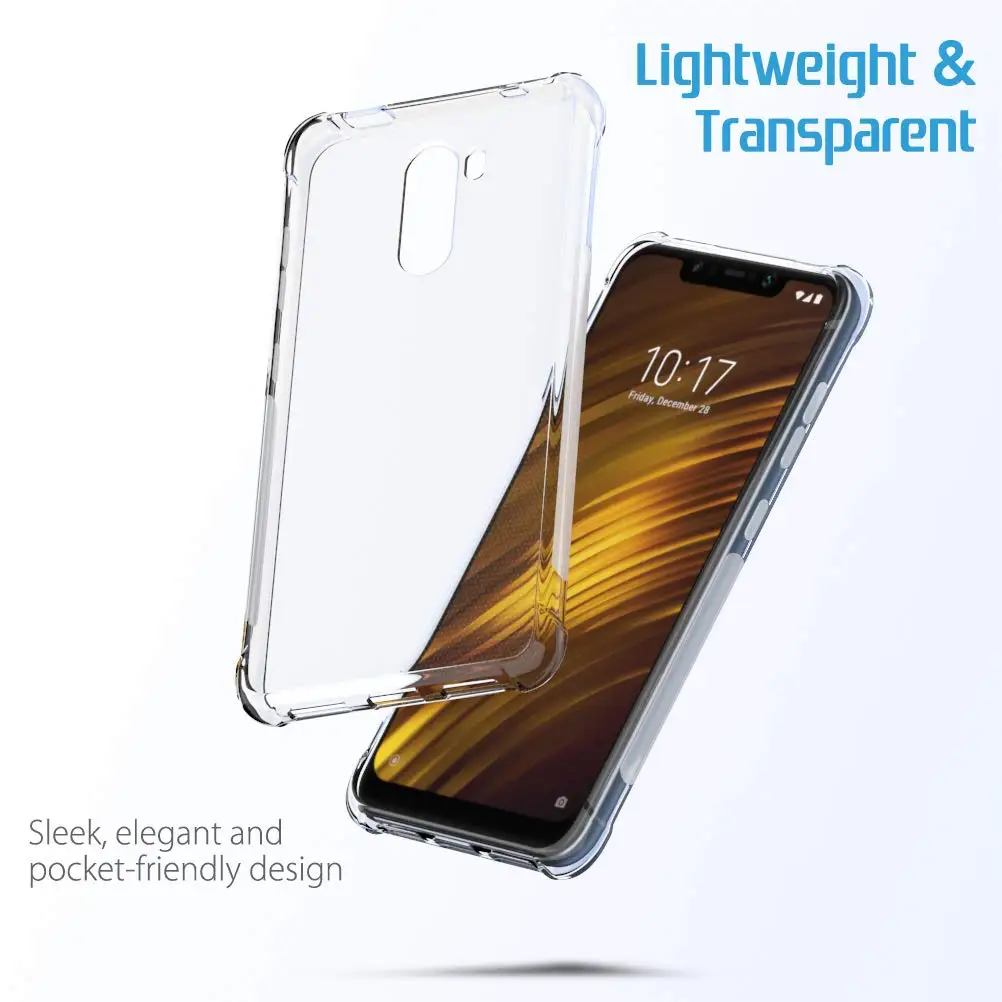 Silicone TPU Case For Xiaomi Mi Poco X3 NFC F2 Pro M2 M3 X2 F1 CC9 10T 5G 10 Ultra 9 Lite 9i Clear Transparent Cover For Mi 9 SE