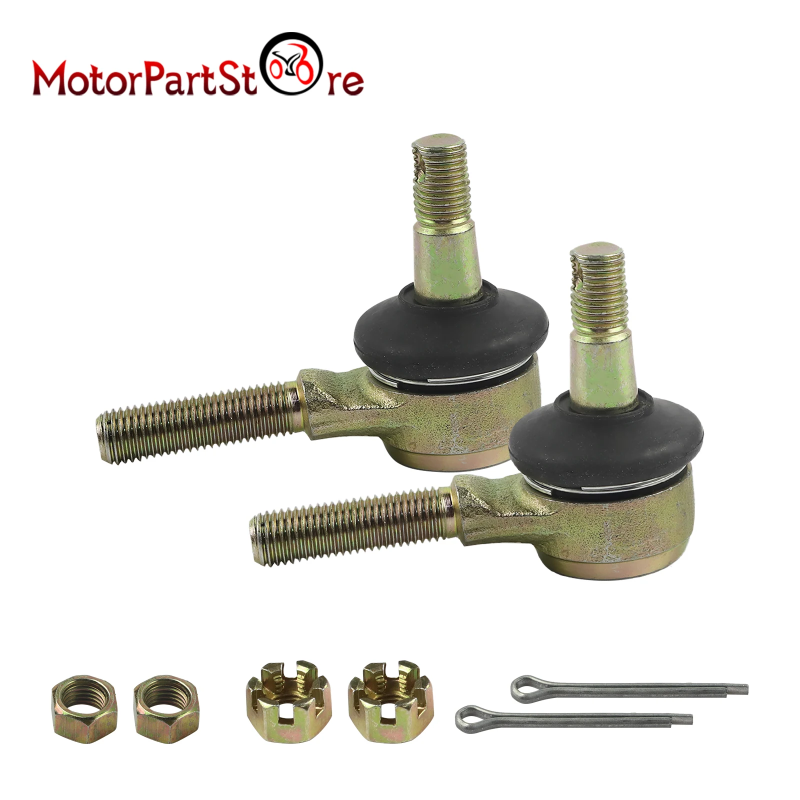 Spurstangenkopf-Set für Yamaha Raptor 660 Warrior Grizzly Banshee 350 Blaster 200 YFS200 YFZ350 YFM660 YFM700 YFM125 YFM250 550 – Detail 3