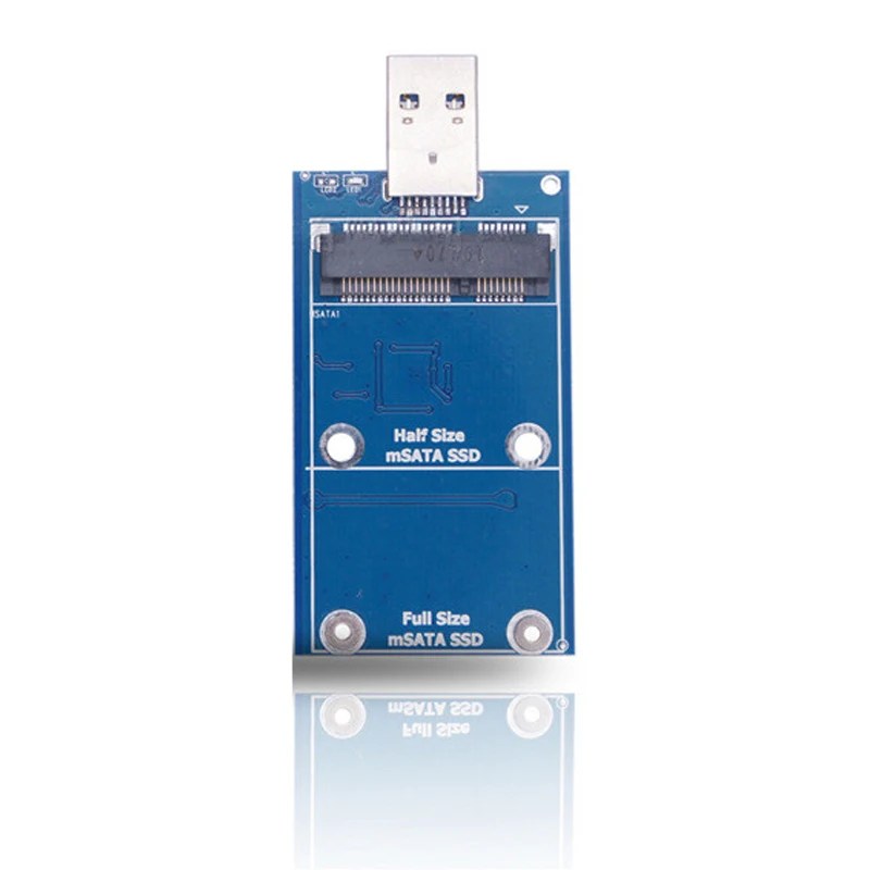 mSATA to USB 3.0 Adapter Board External SSD PCBA Conveter Expansion Card External Solid State Disk Support 30*30 30*50 mSATA SSD