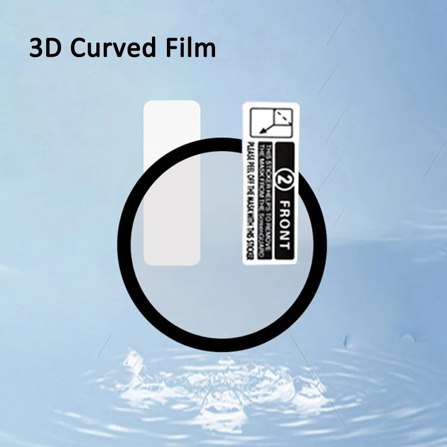 ثلاثية الأبعاد فيلم واقية منحني ل شاومي Youpin Haylou RS3 LS04 الألياف الزجاجية غطاء كامل حامي الشاشة ل Haylou الشمسية LS05 فيلم