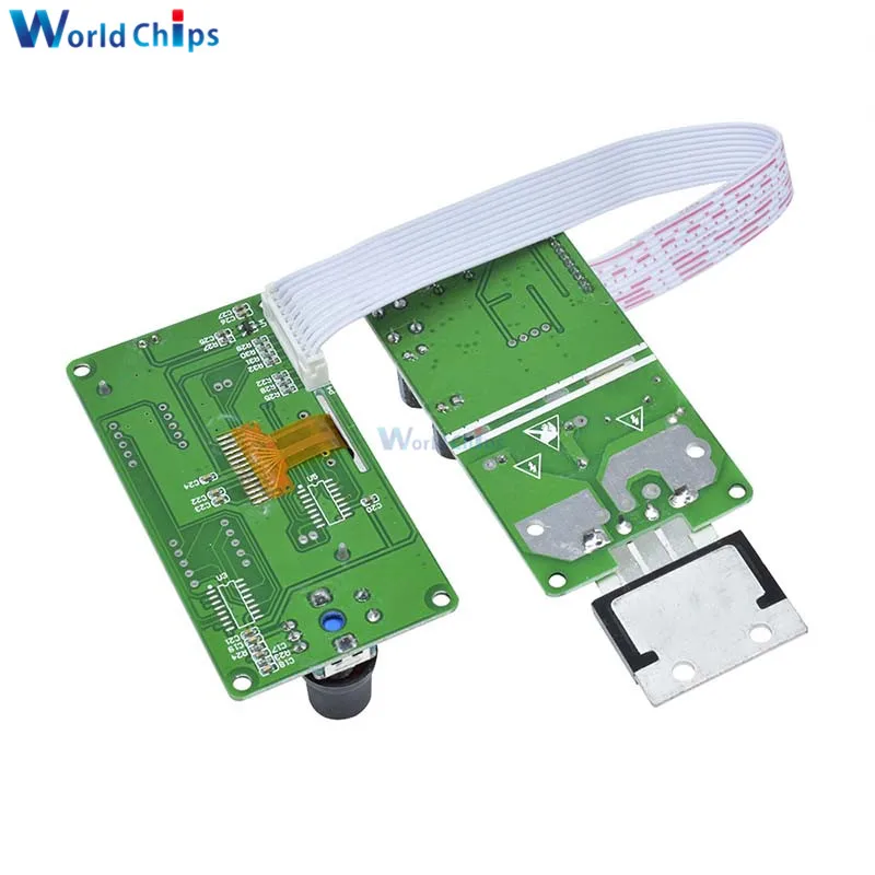 40A 100A Spot Welder Controller Board Dual Pulse LCD Digital Display Spot Welding Machine Control for 18650 Spot Weld