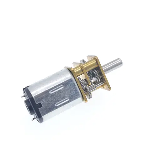 12GA-N20 Miniature DC Metal Gear Motor 3V 3.7V 5V 6V 12V Low RPM High Torque 4WD Car Electric Screwdriver Door Lock Motor