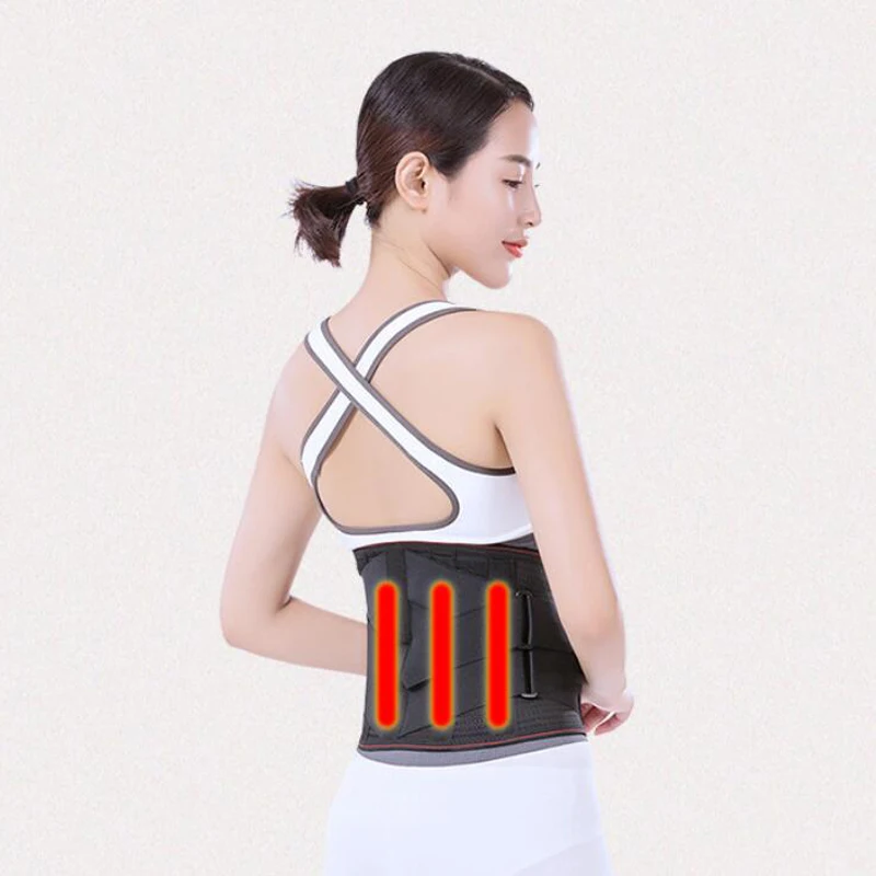 Medical Corset Back Lumbar Support Back Brace Support Belt Men Magnets Massager Waist Protection Magnetic Therapy