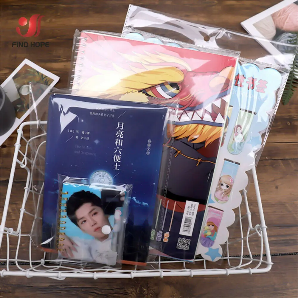 100pcs Strong Clear Cellophane Bags Self Adhesive Seal Plastic OPP Packaging Candy Cookie Accessories Clothes Storage Bag