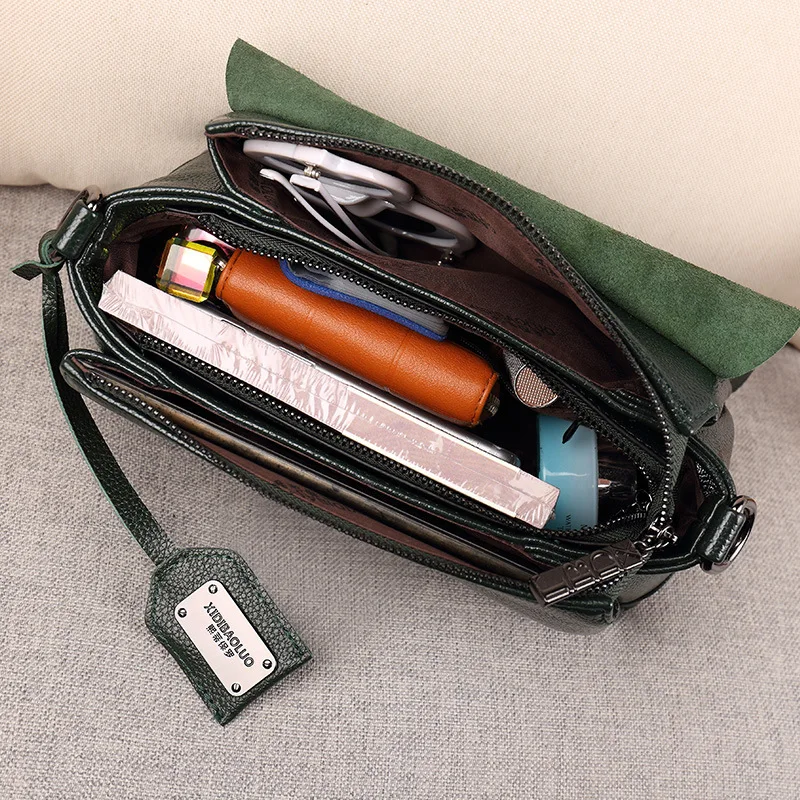 Bag Female Women's 100% genuine leather bags handbags crossbody bags for women shoulder bags genuine leather bolsa feminina Tote