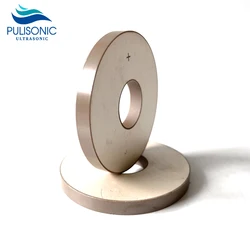 Forma dell'anello ceramico piezoelettrico Pzt8 50x17x5mm come materiale piezoelettrico del sensore/convertitore di saldatura