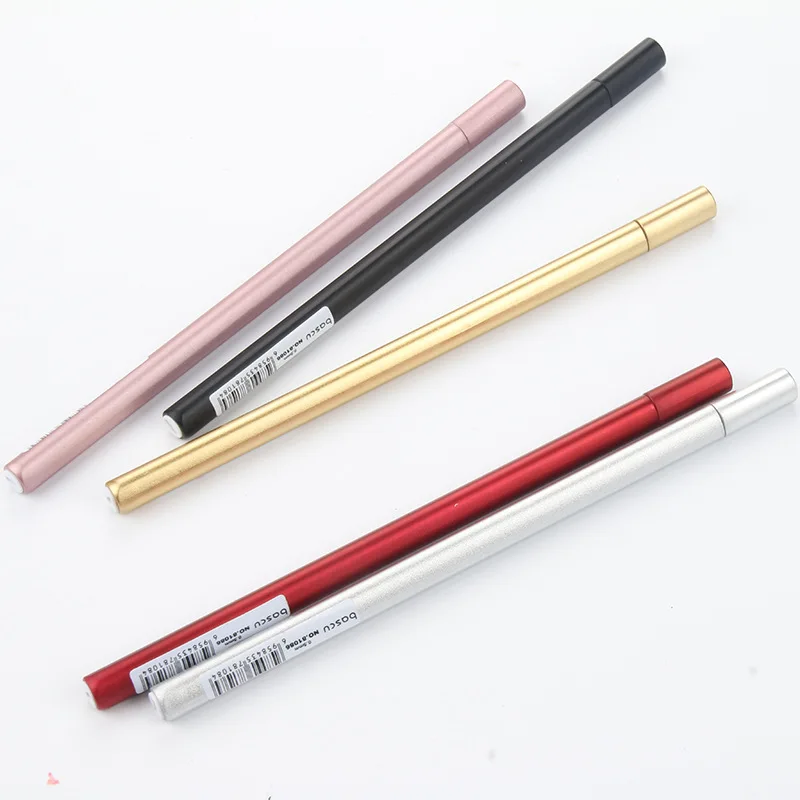 30 pcs Office stationery Metallic gel pen Simple triangular prism pen Student prize Factory direct materiais escolar