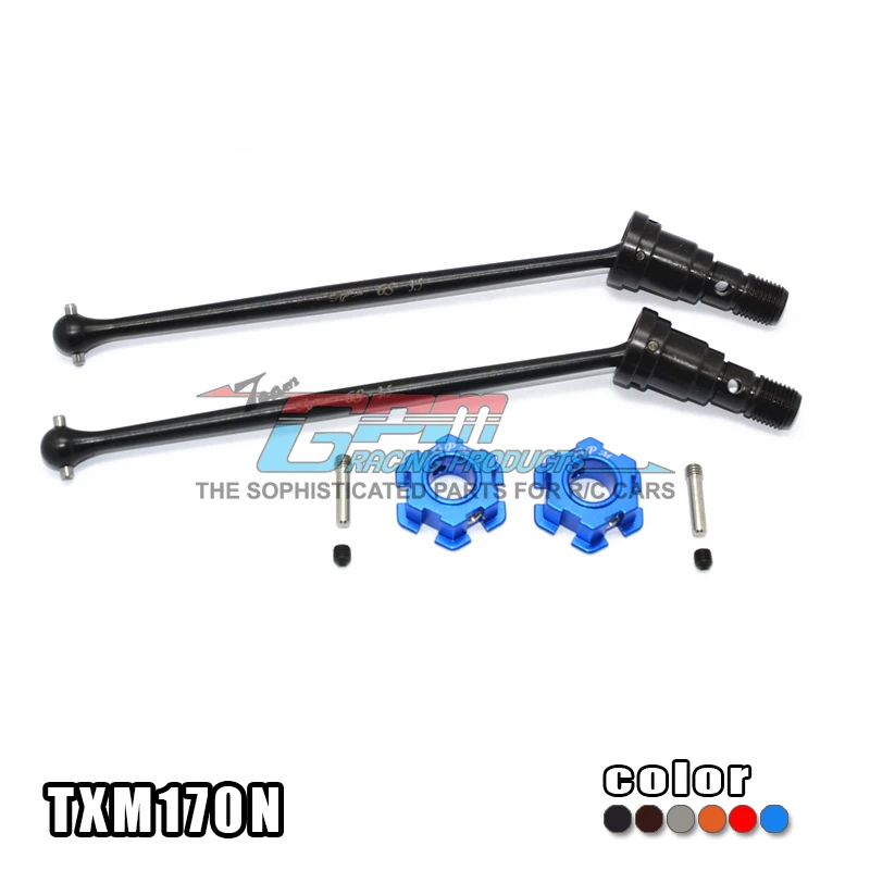 

GPM HARDEN STEEL #45 CVD FOR 6S FRONT OR REAR WITH ALLOY HEX For TRAXXAS X-MAXX RC Upgrade