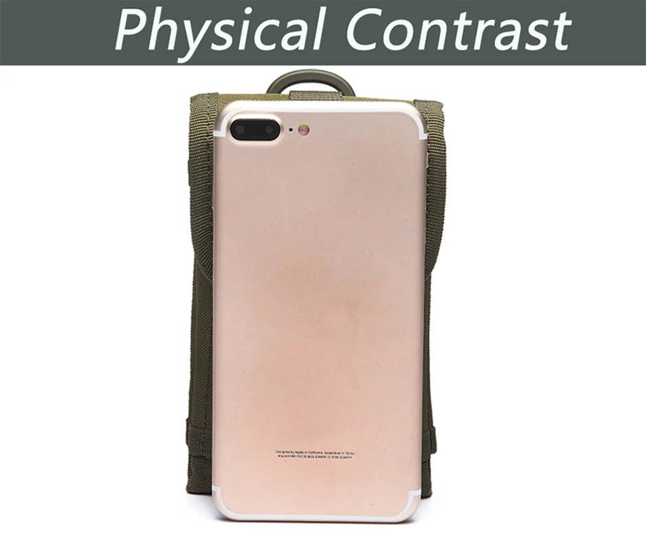 Custodia per telefono Molle Sport all\'aria aperta Tattico Molle Accessori per la vita Borsa per cintura per telefono Custodia per telefono cellulare