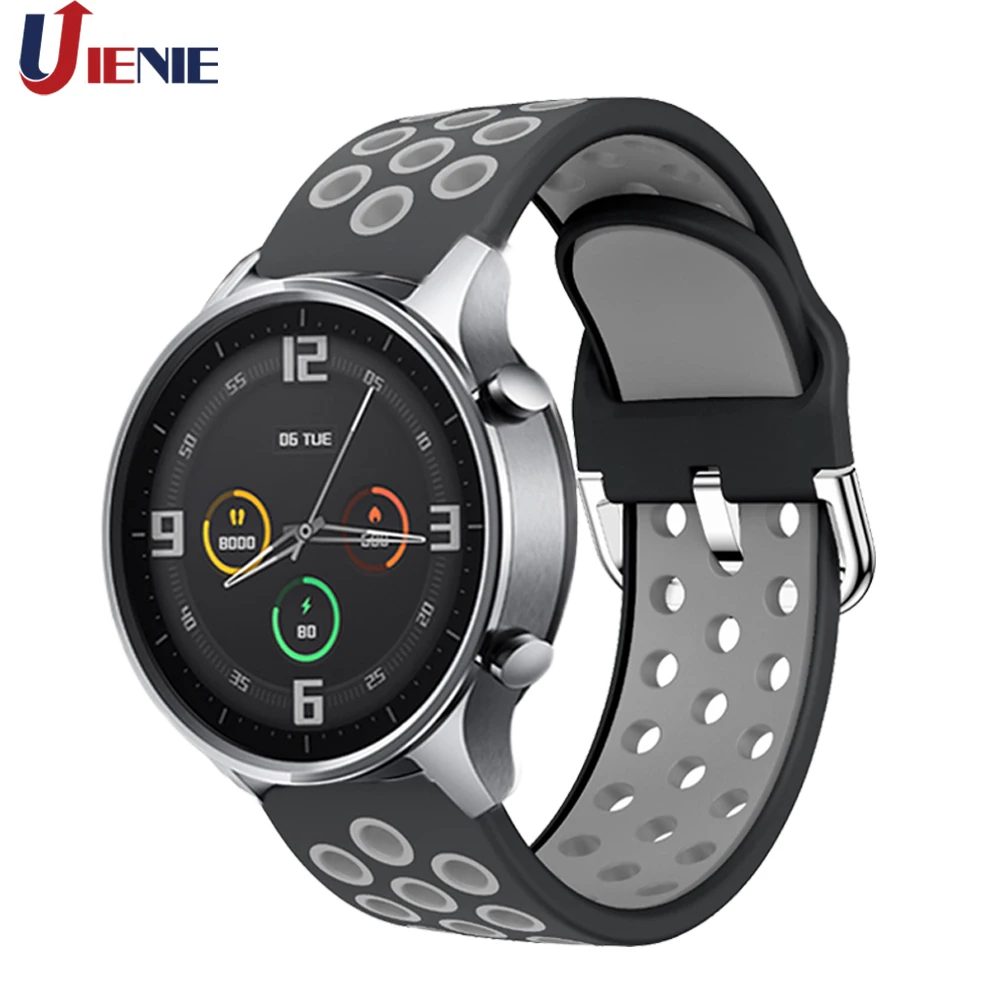 سيليكون حزام الساعات ل شاومي Mi ساعة ذكية اللون الفرقة سوار معصمه ل Huami Amazfit ستراتوس بيس 3 2s/ Gtr 47 مللي متر